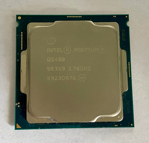Intel pentium gold - gold, g5400
