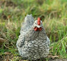 Steinfigur Huhn Henne Hahn