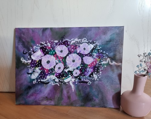 Acryl gemälde handgemalt art - gemälde,