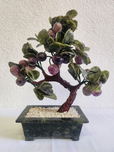 Vintage jade edelstein - jade, baum