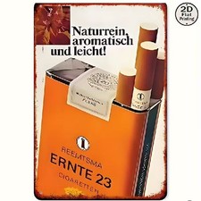 Blechschild Ernte 23  Vintage