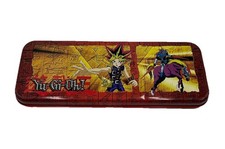 Yu-Gi-Oh! Stifte Dose 1996 Metall Dose Mäppchen Schule