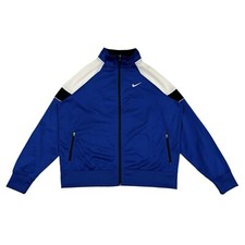nike herren jacke trainingsjacke größe xxl in blau %100 polyester 