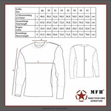 Bundeswehr Pullover von MFH Pulli mit Brusttasche blau oliv oder schwarz BW