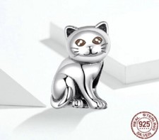 Charm Anhänger "süße Katze