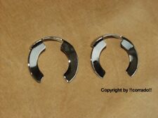  verchromt  Seilzugschaltung-Klammern, Klammer VR6, GTI, G60, 16V "chrom"