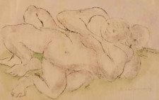 Ringer | Farbige Zeichnung von