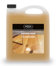 WOCA Holzbodenseife Parkett, Laminat, Holzboden 5,0 Liter *Natur* (6,99 €/L)