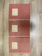 Konvolut 3 große alte Mappen