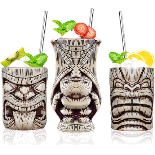 Stück tiki cocktails - tiki, set