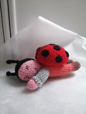 Amigurumi, Puppe, Marienkäfer, gehäkelt, Handarbeit 