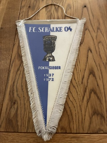 Alter wimpel vom schalke - alter, fc