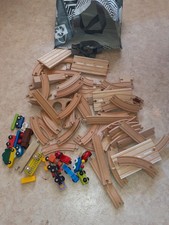 Holzeisenbahn Konvolut/Set mit