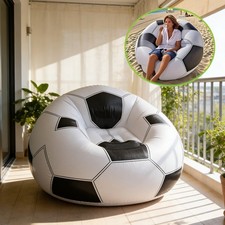 Fußball Sitzsack Aufblasbarer