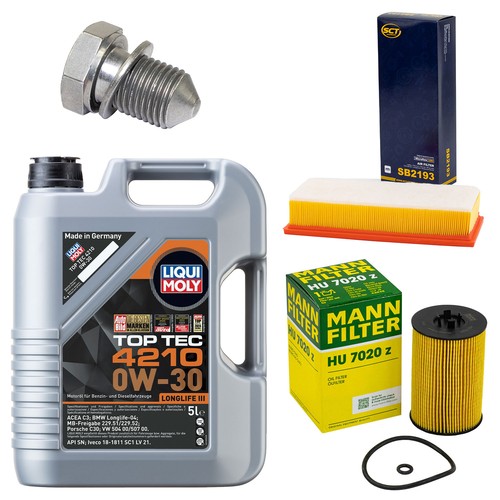 Motoröl filter set - motoröl,