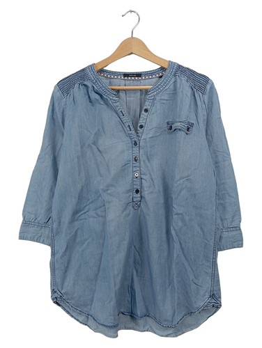 Opus hemdbluse jeanshemd blau - opus,