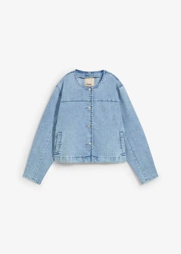 Neu jeansjacke 42 - gr., eisblau