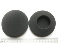 2 Ohrpolster Schaumstoff zB f Sennheiser RS 120, RS 120-II 85 mm Ersatzteil