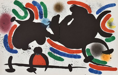 Miro original farblithografie - miro,, original-farblithografie