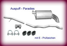 Abgasanlage Auspuff für VW Sharan 2.0 TDi 136 & 140PS ab 11/05 Typ 7M8/9/6 + Kit