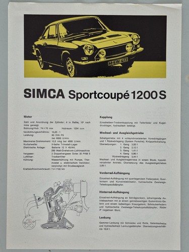 Konvolut simca - konvolut,