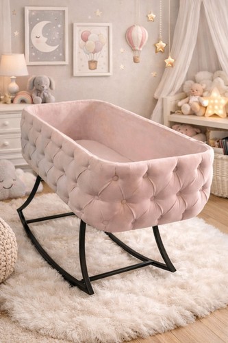 Babybett komplett beige - babybett,