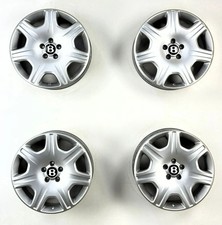 Original  7,5x19 Et 40 Bentley Felgen Silber 3W0601025F Continental Flying Spur