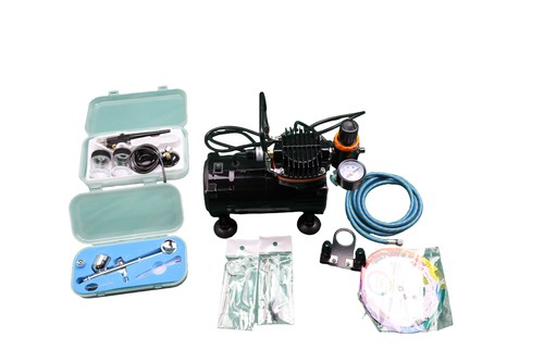 Vevor dual action airbrush - airbrush, set