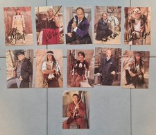 11x signierte Autogrammkarten