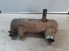 Abgastopf Auspufftopf vorn am