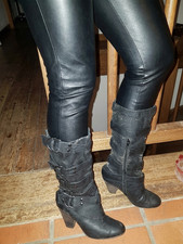 sexy Heavy Metal Stil Leder