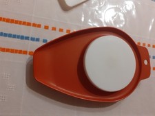 Tupperware Mamsell Kleines Schneidbrett Saftrille Tapferes Helferlein terracotta