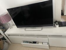 Lowboard TV Schrank Sideboard Weiß Hochglanz