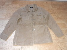 Damen Cord Jacke beige Größe 40 von Silver Creek
