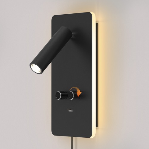 Moderne dimmbare wandlampe - moderne,