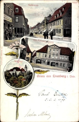 Eisenberg thüringen - ak,