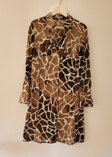 Marc cain hemdkleid giraffe - cain,