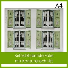 4 Bogen Landhausfenster