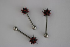 Zunge KOOSHBALL KOOSH RUBBER TICKLER KITZLER BLACK ROT TOP