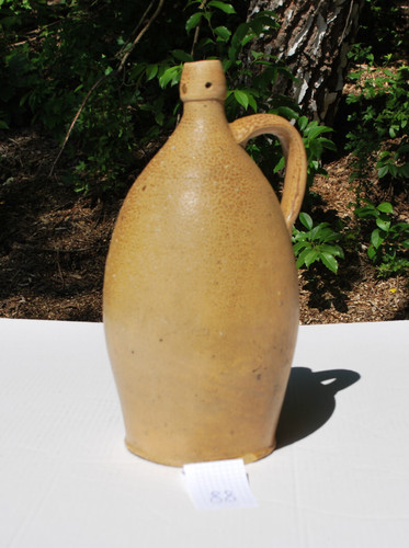 Große antike tonflasche - große,