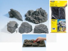 NOCH 58451 5 Felsstücke Granit Fels Felsen Berg H0 TT N Neu