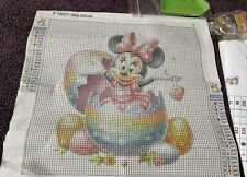 Diamond Painting - Minnie Maus  - Disney - Ostern - Eier - Vollbild 30 x 30 cm