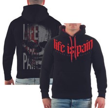 Männer Herren Kapuzenpullover Horror Hoodies Life is Pain Haters man hoodie suck