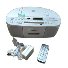 MEDION Stereoradio CD Player Kassette USB Anschluss AUX Audioeingang Soundgerät