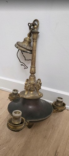 Seltener antiker kronleuchter - antiker,