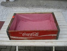 Originale antike Coca Cola Kasten  NR 6 , Holzkasten  ca 30 x 46 x 9 cm