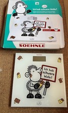 "Sheepworld" Soehnle Digital-Personen-Waage mit Sicherheits Glas
