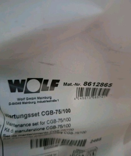 Wolf wartungsset - wolf,