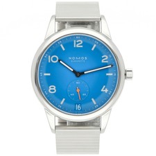 NOMOS CLUB AUTOMAT DATUM SIGNALBLAU 777