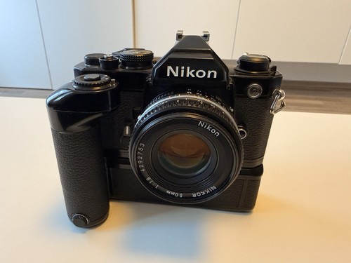 Nikon black motordrive - nikon, fm